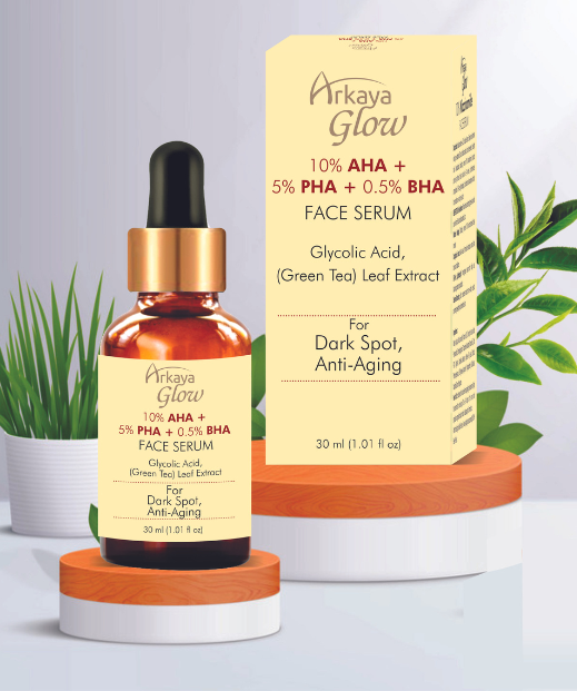 10% AHA + 5% PHA + 0.5% BHA Face Serum
